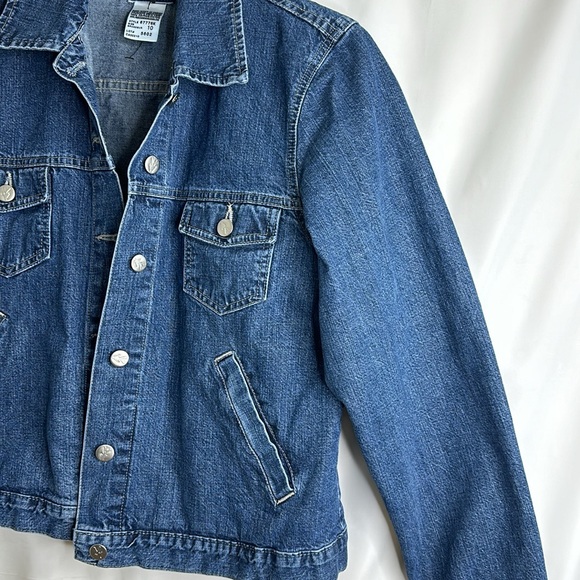 French Dressing Jeanswear Paris Women’s Jean Jacket Size 10 - Picture 5 of 11